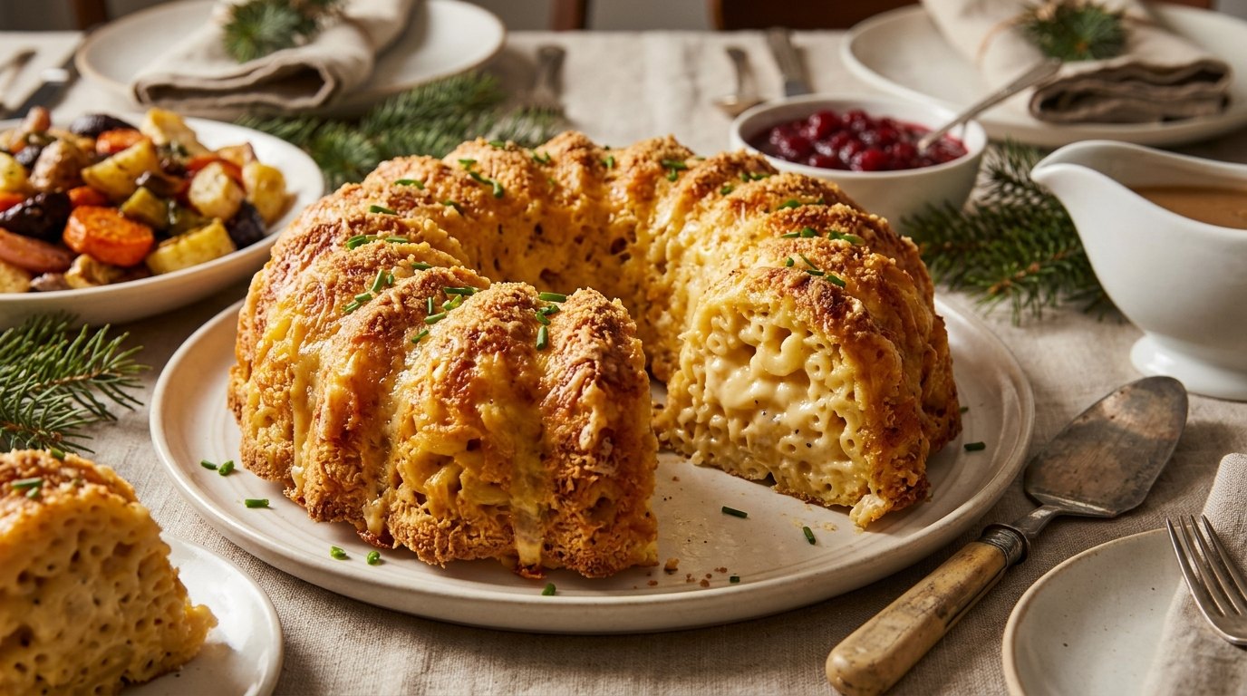 Bundt pan recipes: crispy baked mac and cheese ring