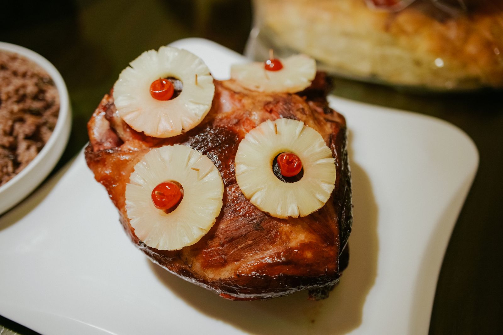 Glazed Christmas ham with fruit, a Jamie Oliver Christmas favorite