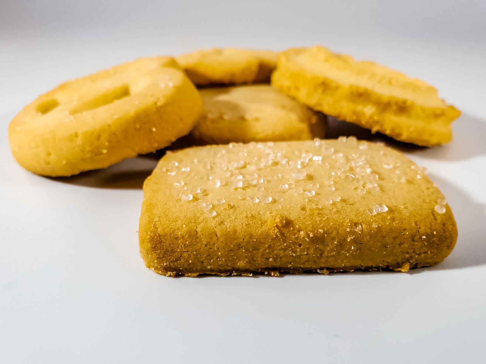 Buttery shortbread biscuits for a Mary Berry Christmas gift tin