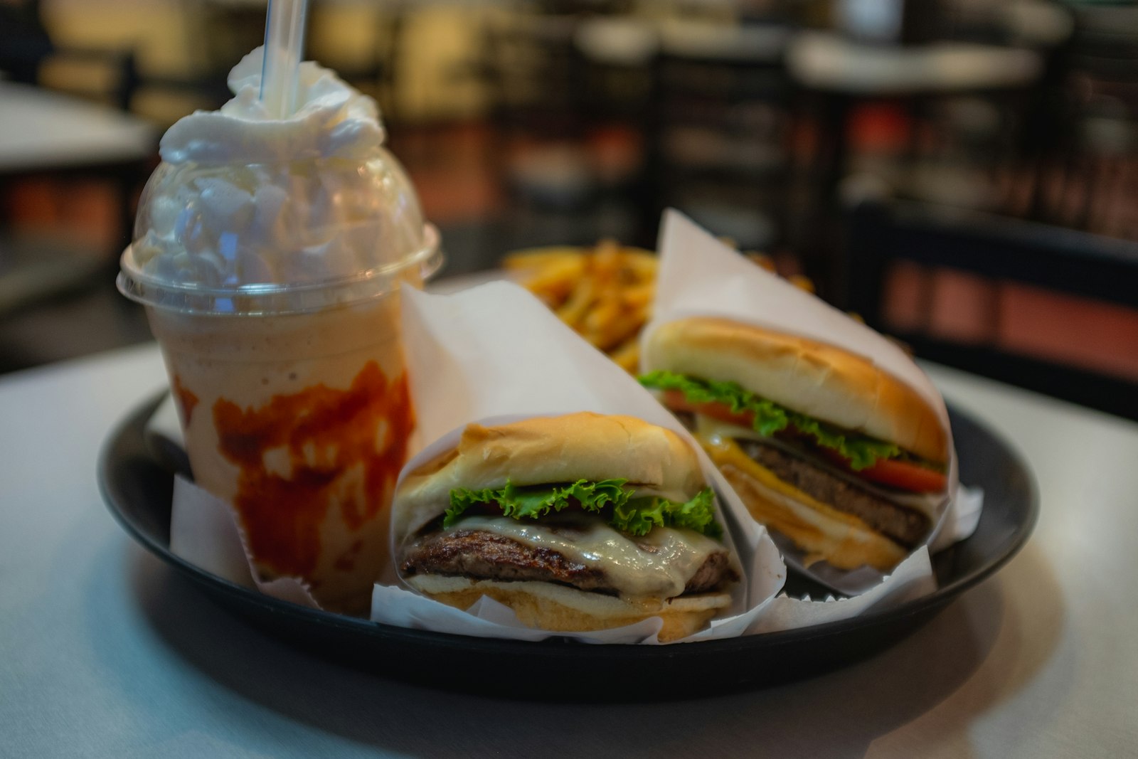 Fries and a milkshake, one of the best known food combinations