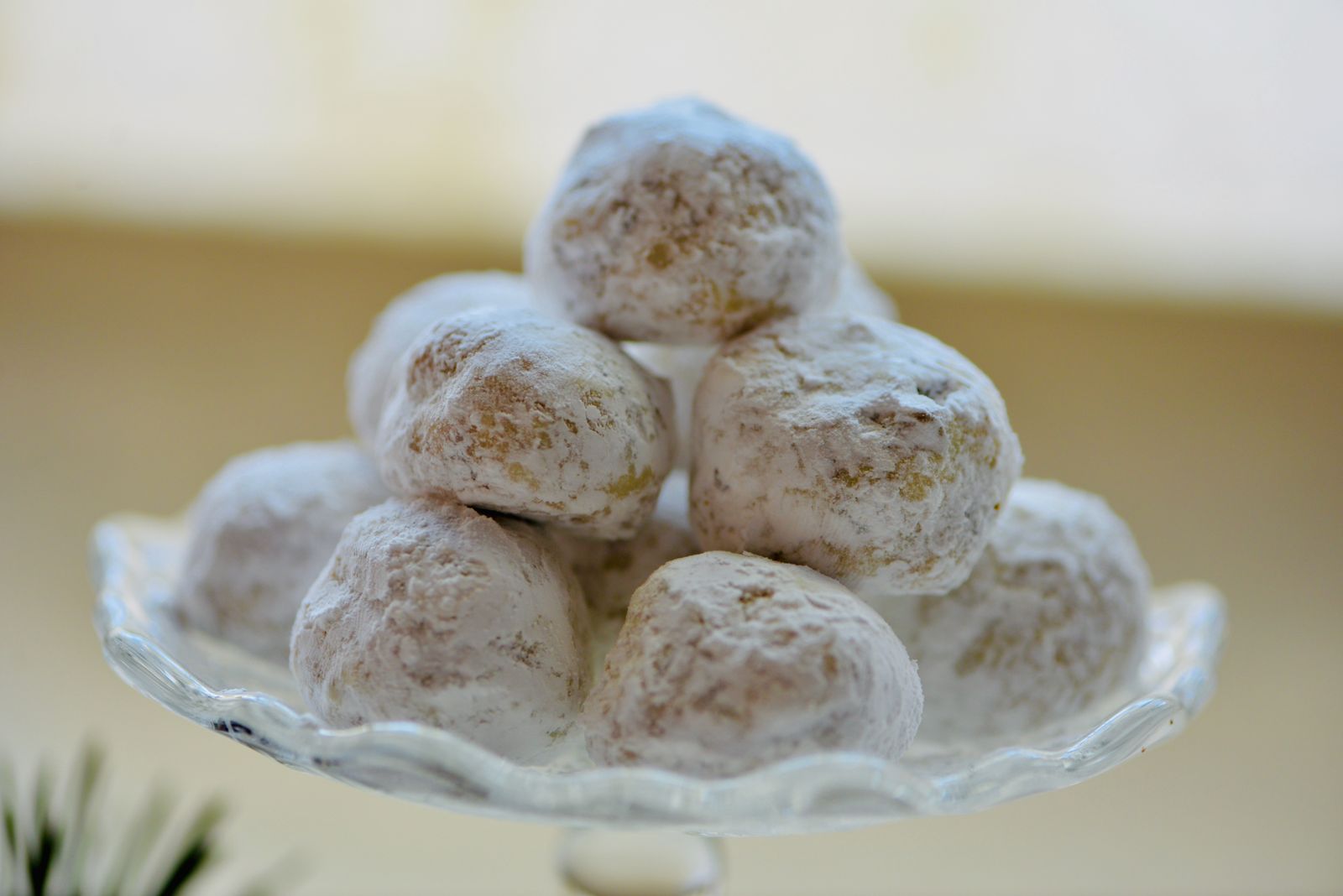 Pecan snowball cookies