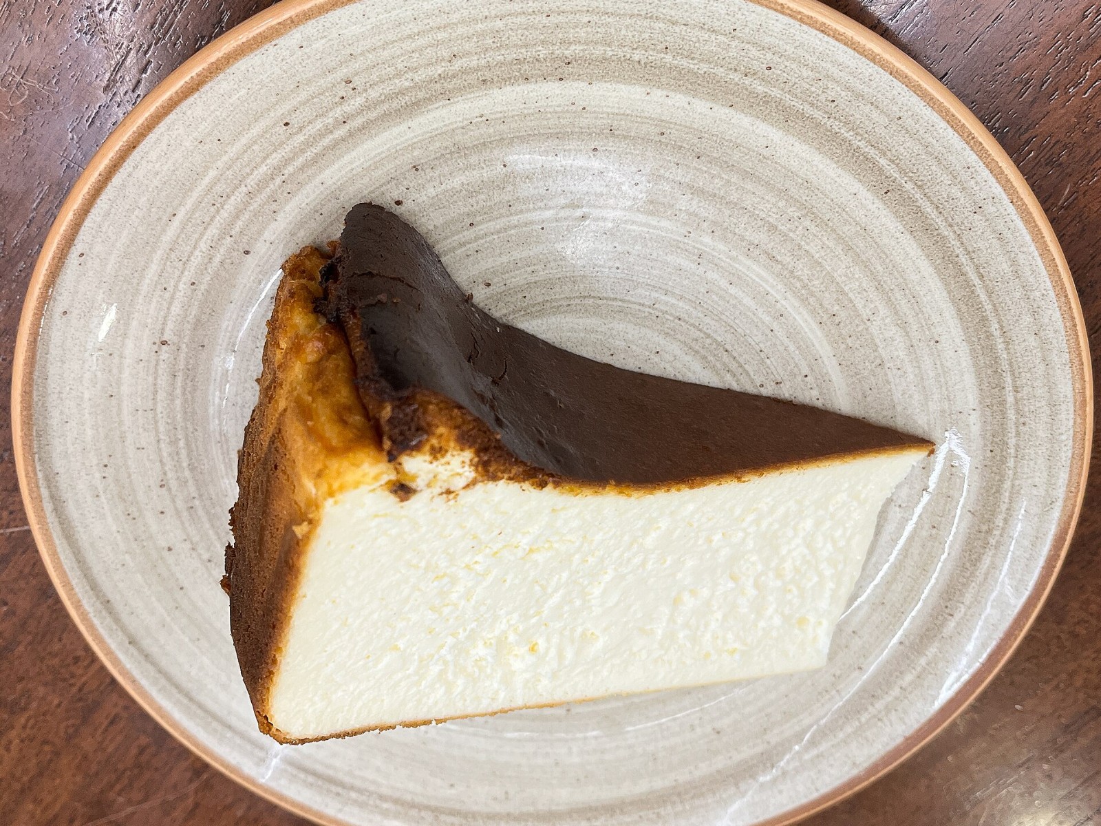 Selena Gomez recipes finale: Basque burnt cheesecake slice with a dark caramelized top